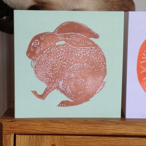 Pack of five square Greeting Cards