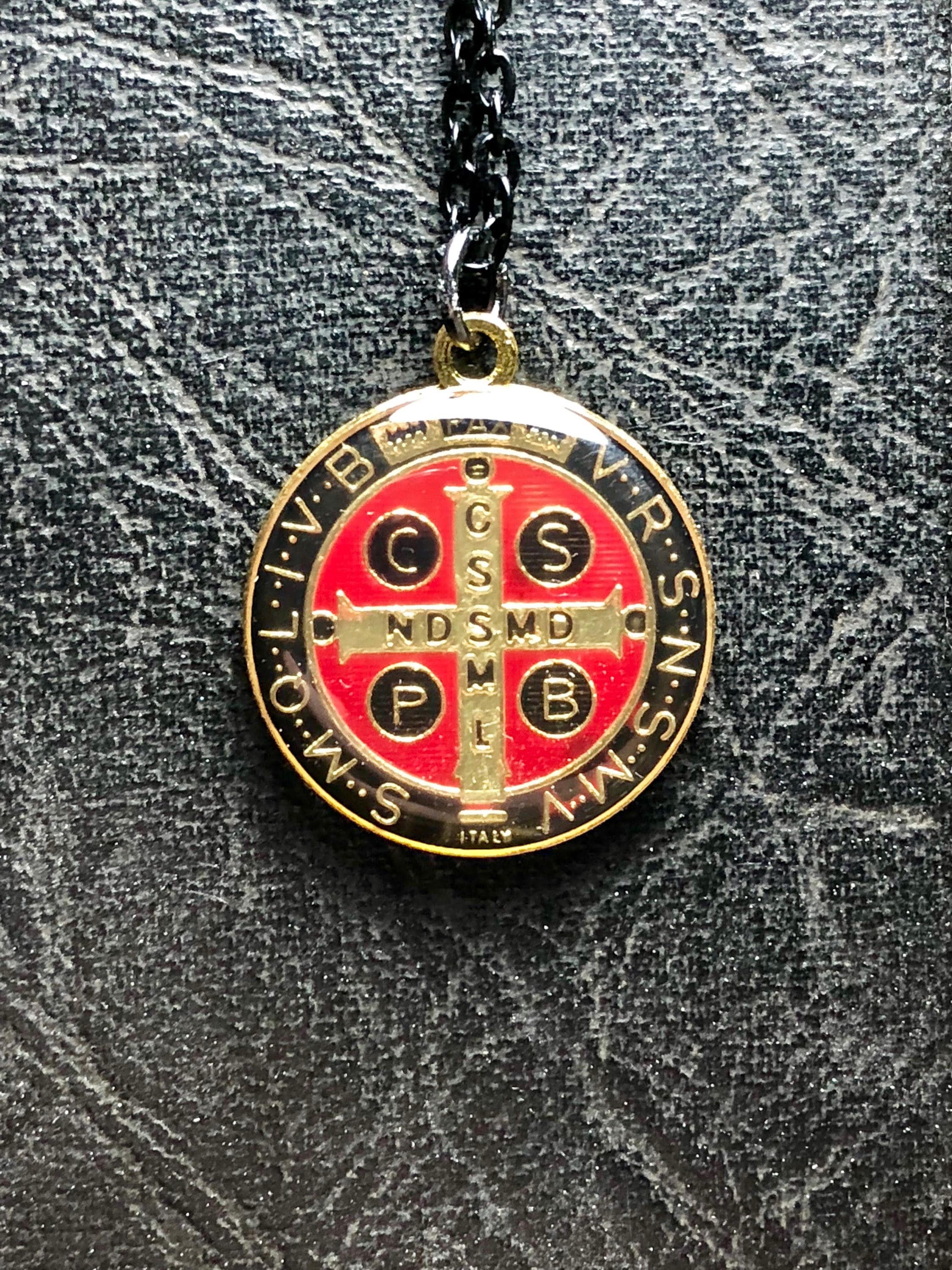 Saint Benedict Medal Key Necklace - Exorcism Amulet