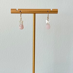 Hermosos pendientes de mariposa, madre e hija, joyería para niñas y mujeres, joyas a juego imagen 5