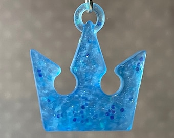 Kingdom Hearts - Sora kroon embleem in blauw