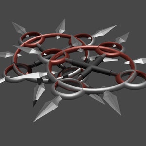 Kingdom Hearts - Axel Chakrams STL files