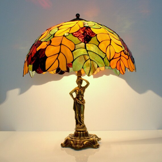 Stained glass lamp. Table lamp. Lamp Stained Glass Table Lamp