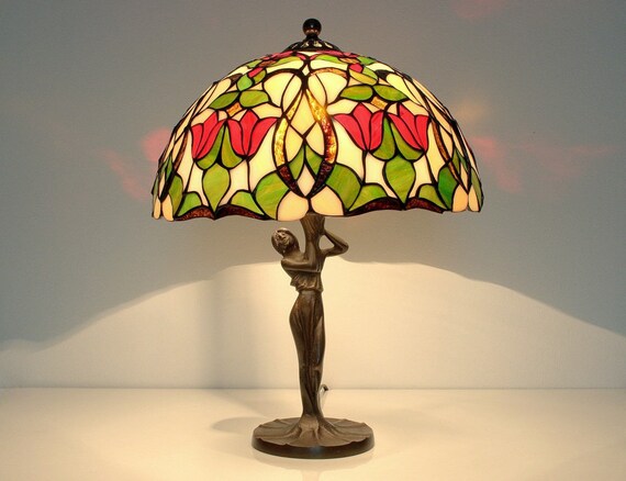 tiffany style bedside table lamps