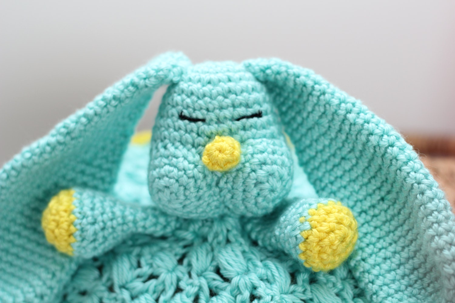 PDF Floppy the Bunny Crochet Pattern Lovey - Etsy