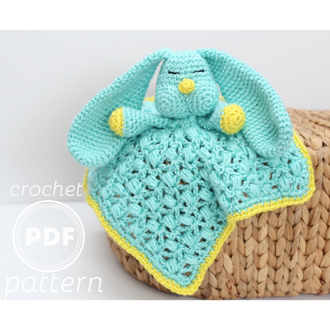 PDF Floppy the Bunny Crochet Pattern Lovey - Etsy