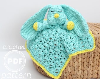 PDF Floppy the Bunny  crochet pattern lovey