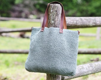 Tote de mercado Carryall patrón de crochet tote de crochet