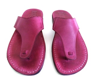 Leather Sandals, Leather Sandals Women, Sandals, Women's Shoes, Flip Flops, Biblical Sandals, Jesus Sandals, TULIP