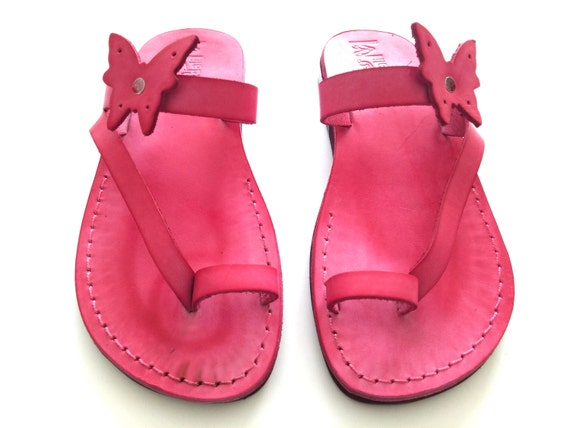 Ladies pink walking best sale sandals