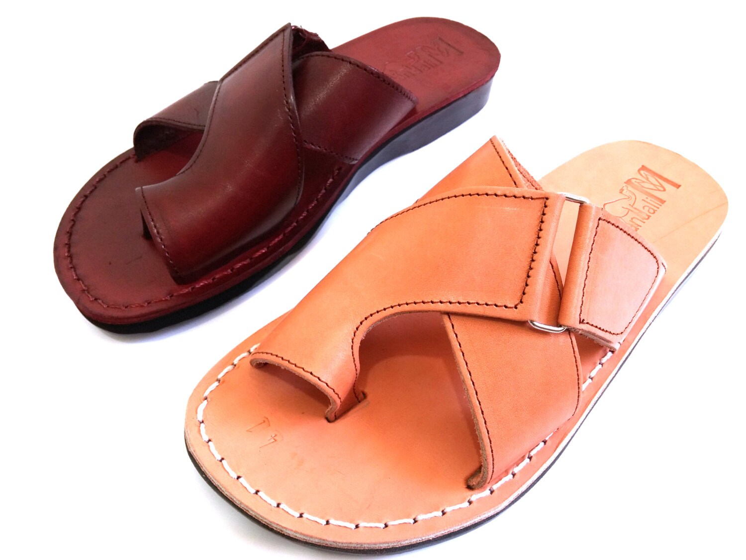 Leather Sandals Mens sandals Mens leather sandals Men Etsy