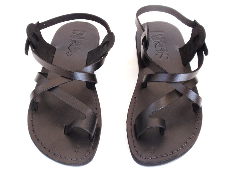 Handmade Leather Women/'s Sandals Classic Ladies Summer Everyday Women/'s Shoes Flats Slides Summer Spartan Beach Thongs Sandals TEL AVIV