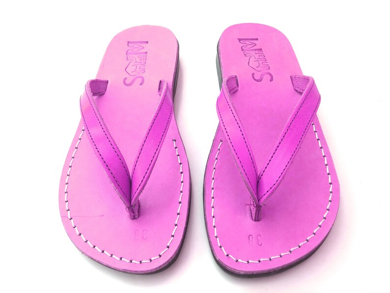 SALE New Leather Sandals MERMAID Women/'s Shoes Thongs Flip Flops Flats Slides Slippers Biblical Colored Footwear Designer