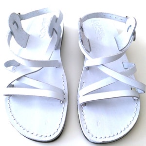 AUSVERKAUF! Neue Handgefertigte Leder Sandalen Männer Frauen Riemen Flip Flops Flats Slides Hausschuhe Jesus Biblisch Farbig Schuhe Designer
