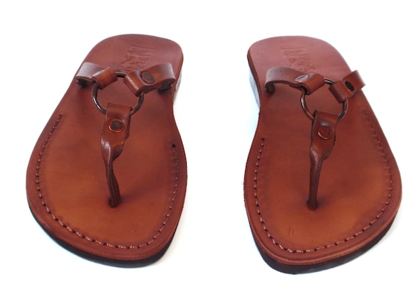 SALE Handmade Leather Women Sandals SATURN Greek Sandals | Etsy
