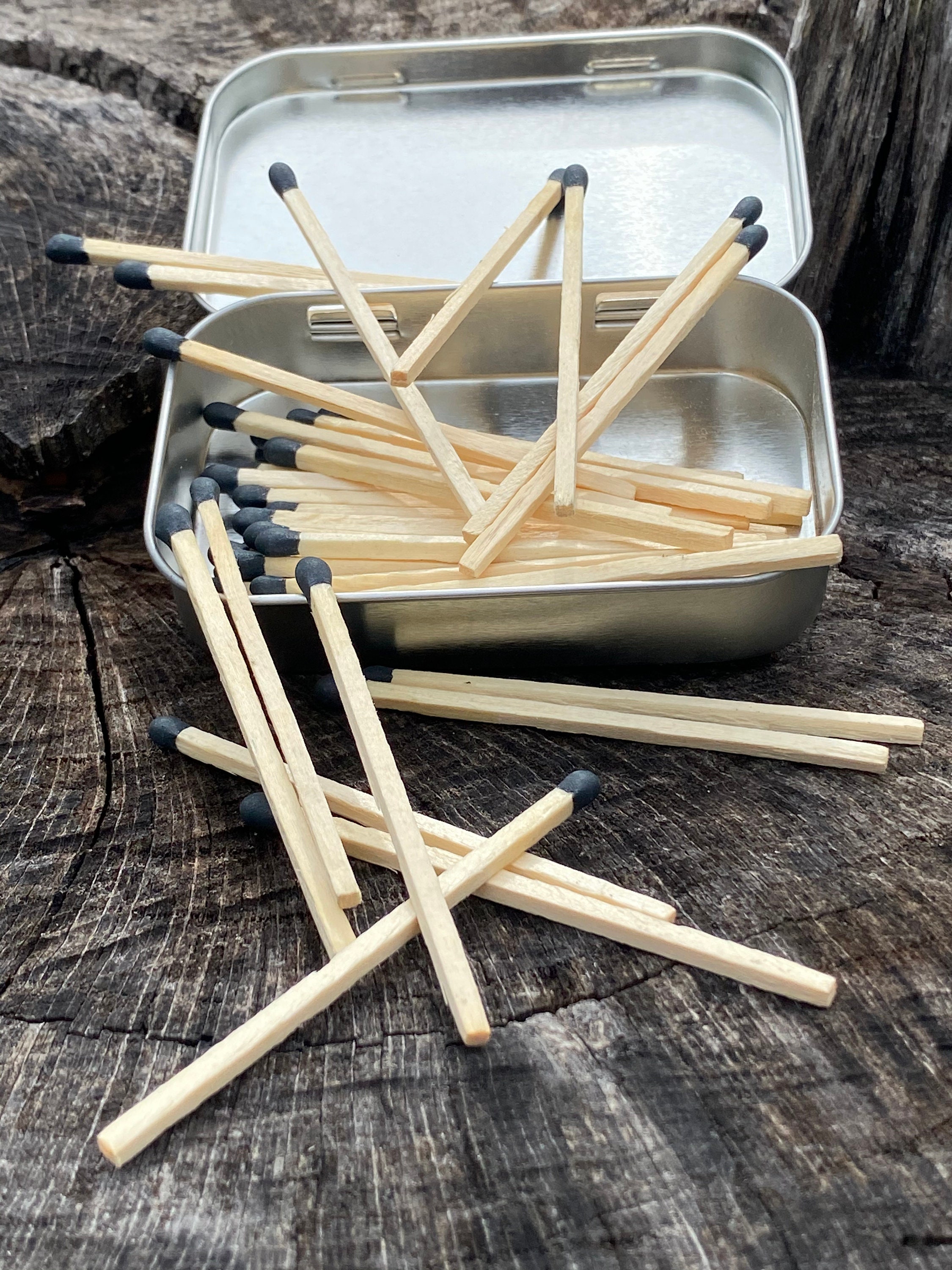 Meet your Match 3 Safety Matches in Tin Box Matches Etsy