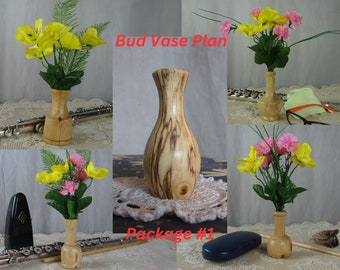 Bud Vase Plans Package #1