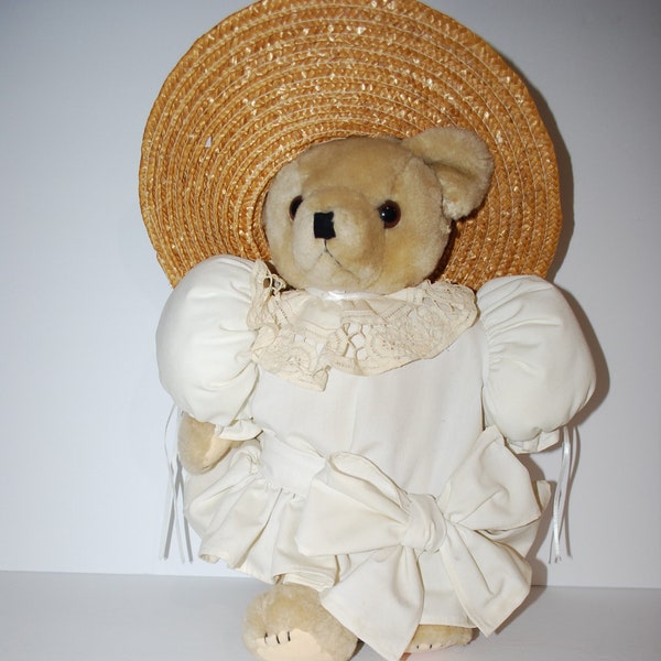Teddy Bear Shirley Hock 14 1/2" tall Collectible Bear
