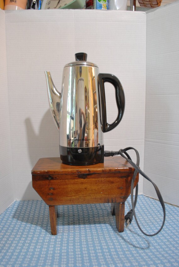 Vintage Hamilton Beach Coffee Pot Retro 