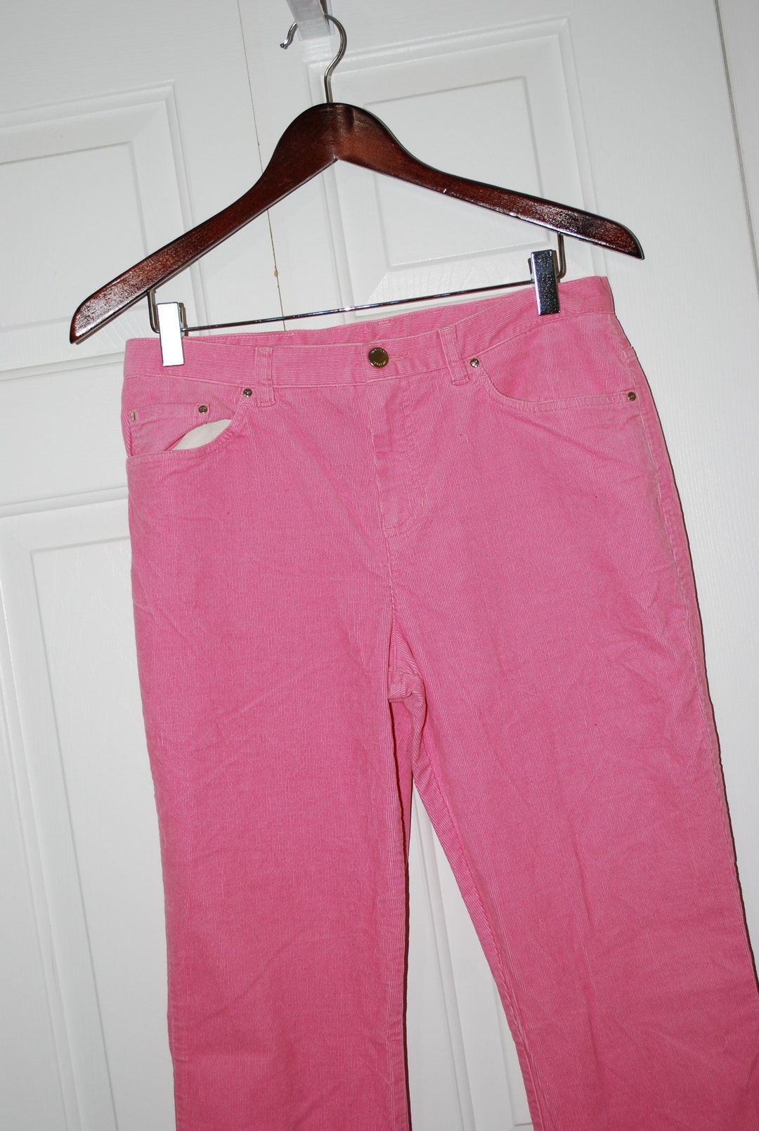 lee corduroy pants pink