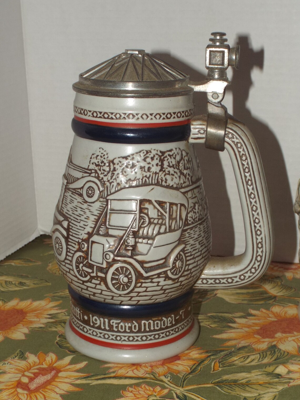 Antique Car Beer Stein Collectible Avon Beer Stein 1979 Etsy