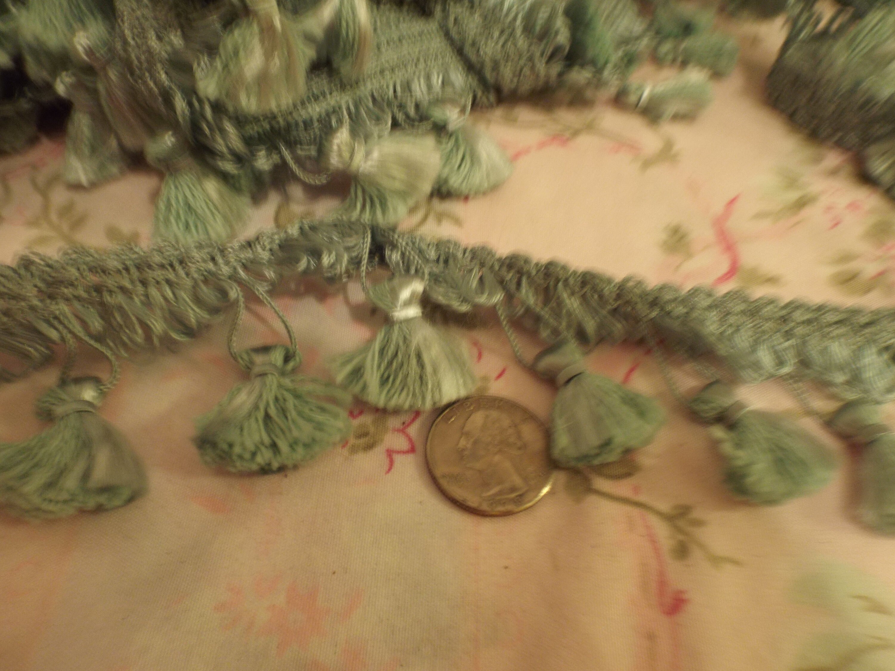 Blue Green Tassel Fringe by the Yard Fringe Etsy