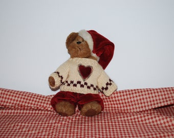 Ours de Noël Edmund T. Bear Boyds 1998