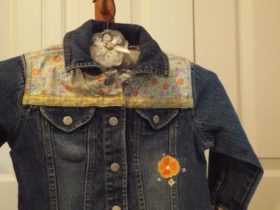 little girls jean jacket