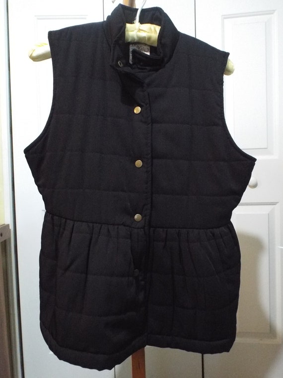 Black Vest by Tulle for Anthropology