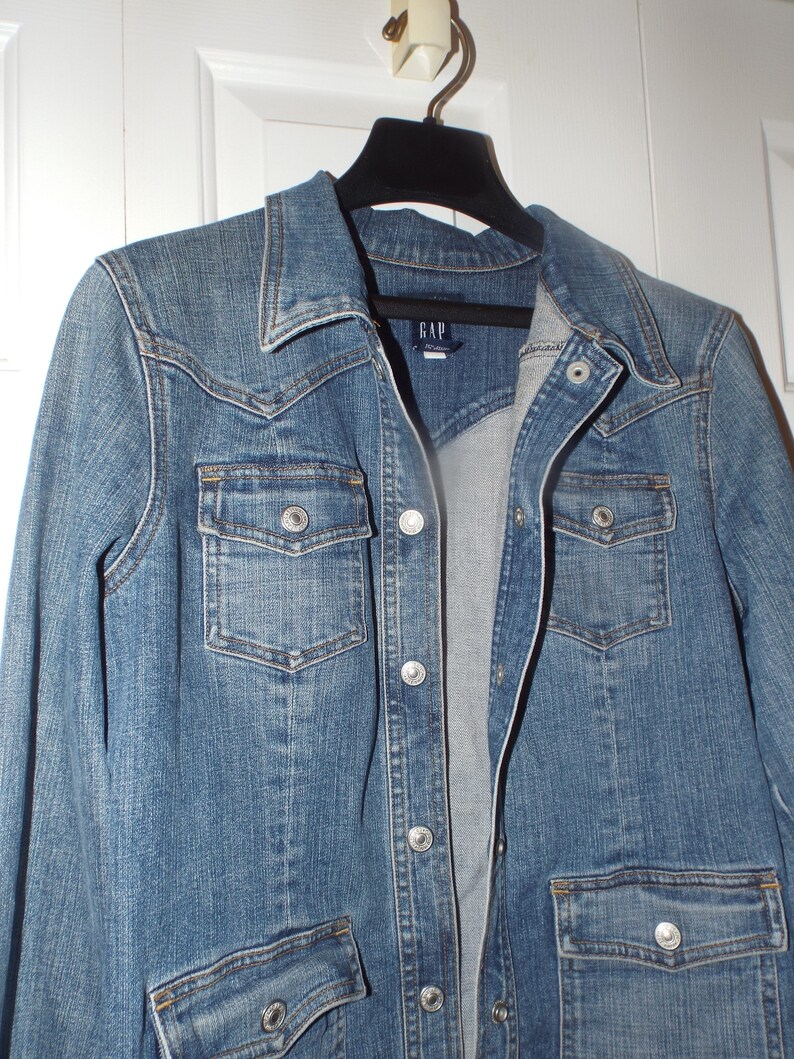90s Gap Jean Jacket Women/'s Jean Jacket