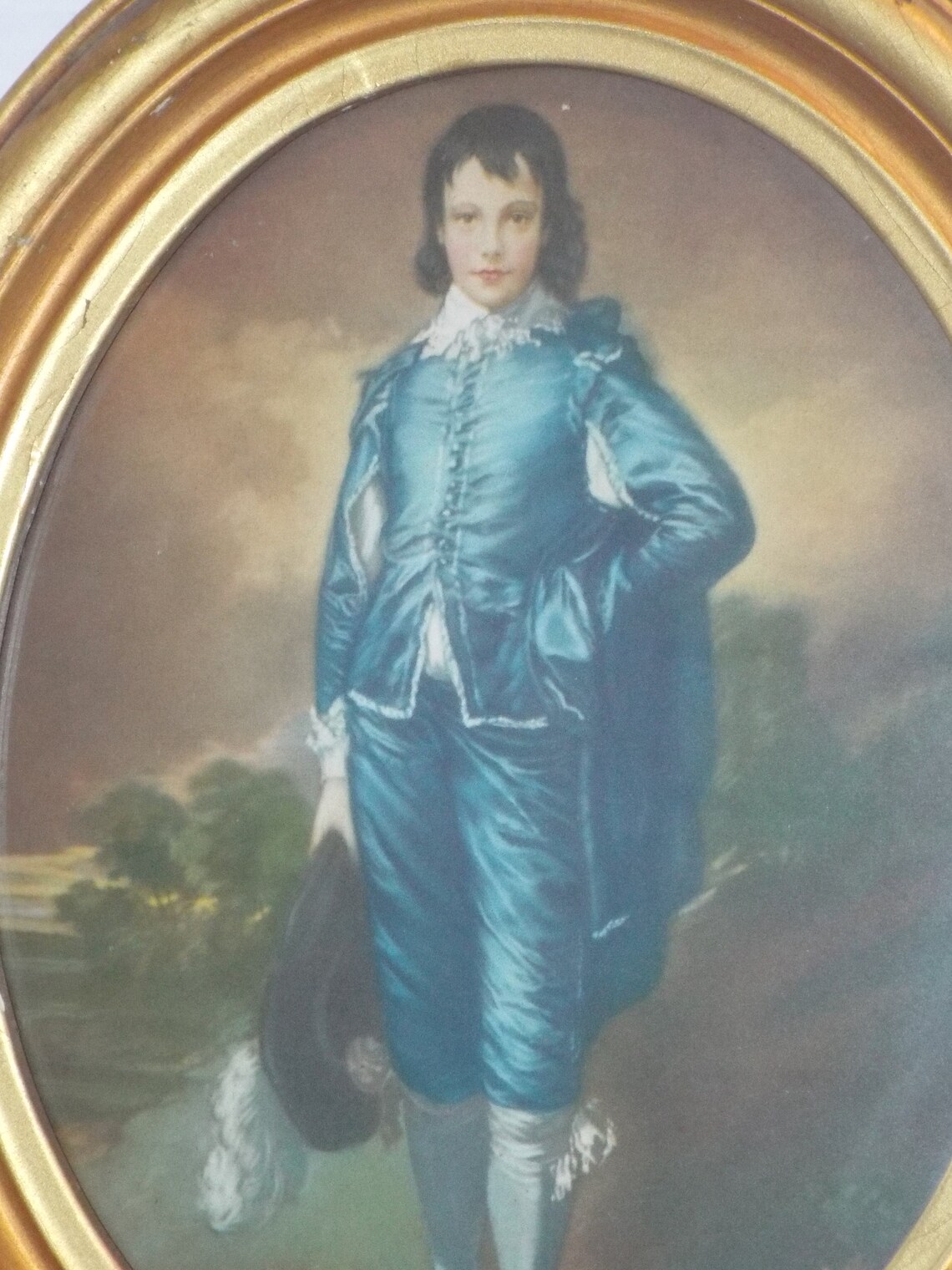 The Blue Boy by Thomas Gainsborough Framed Print Etsy