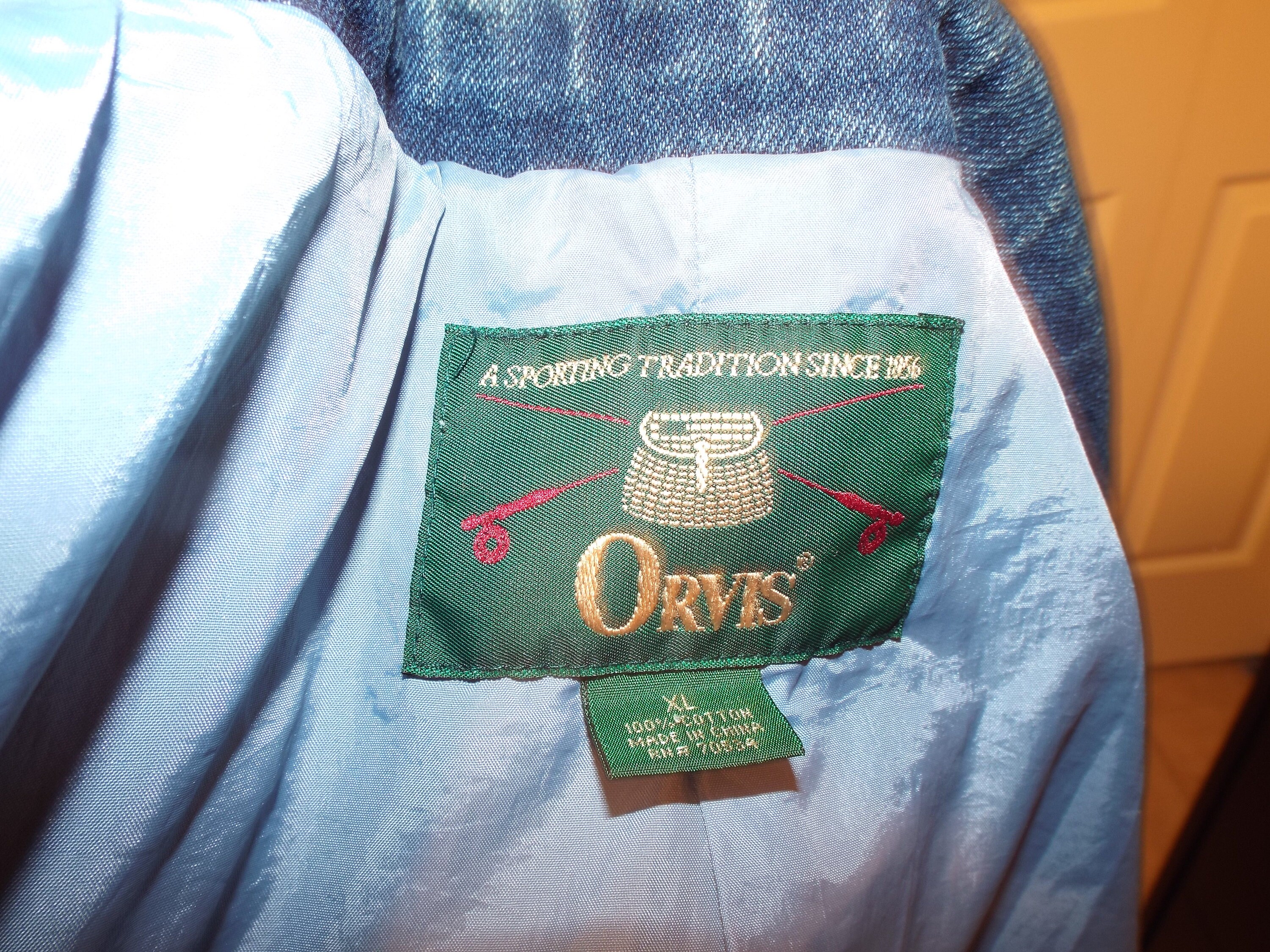 orvis denim jacket