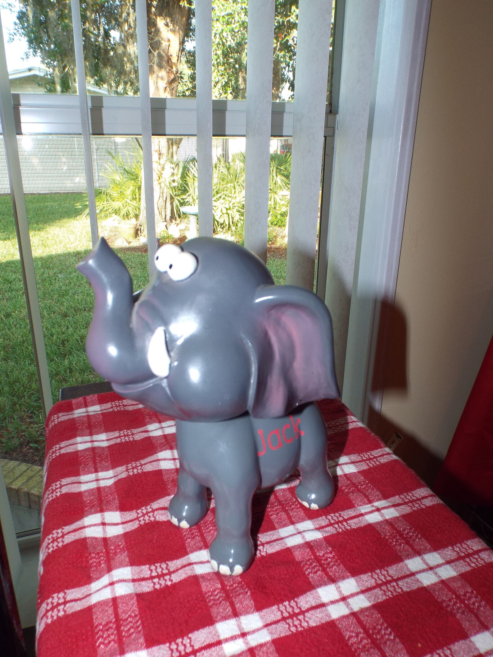 Bobble Head Elephant Bank So Kitschy and Cute Etsy