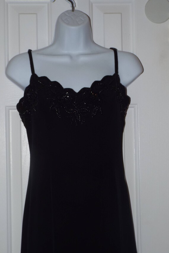 Vintage Black Oleg Cassini Gown, Women's Vintage S