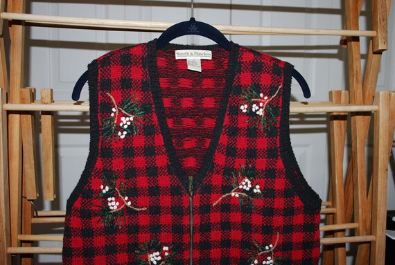 Christmas Sweater Vest Vintage Sweater Vest - image 4