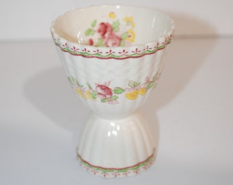 Vintage Copeland Spode Egg Cup Basketweave