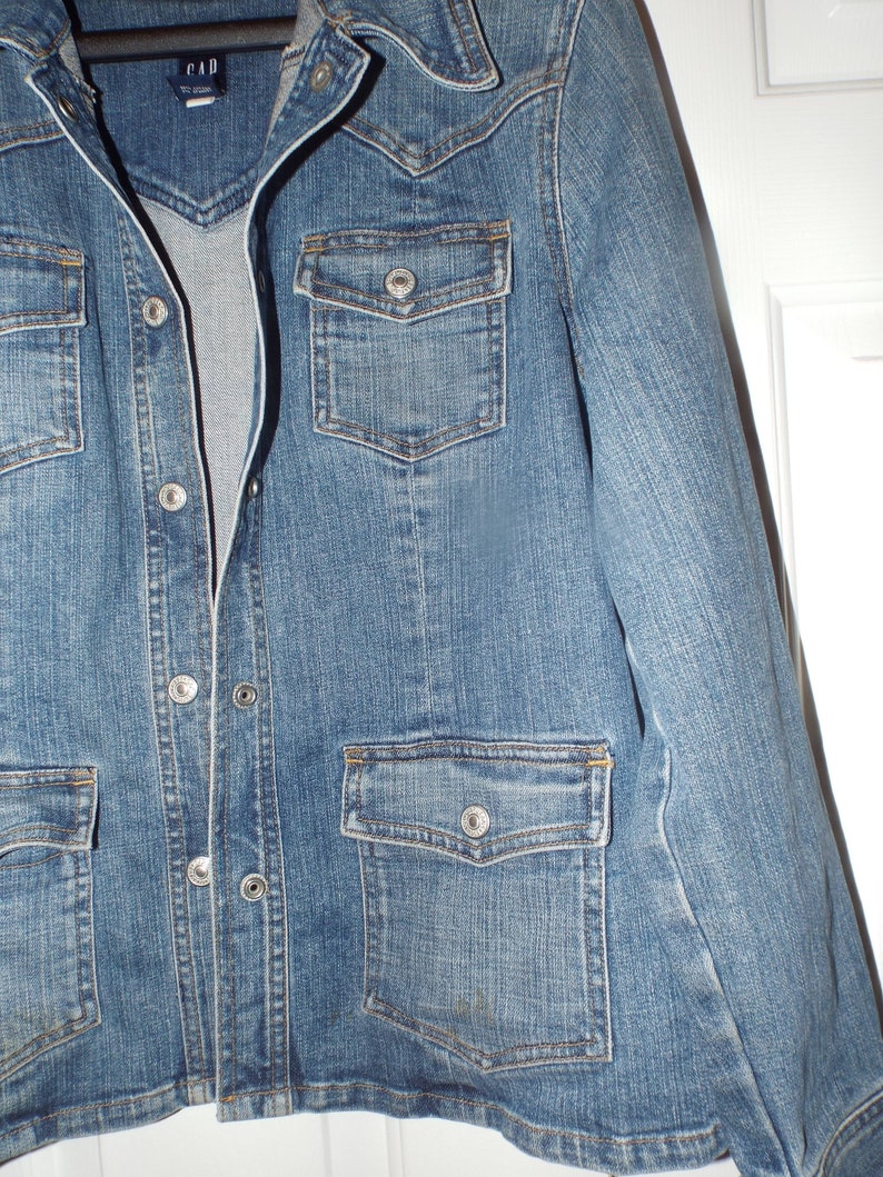 90s Gap Jean Jacket Women/'s Jean Jacket