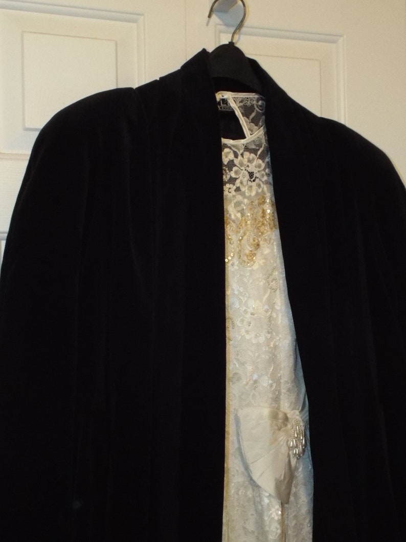 Black Opera Coat Long Black Evening Coat Women's Long Etsy