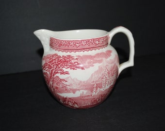 Vintage Jenny Lind Staffordshire Creamer