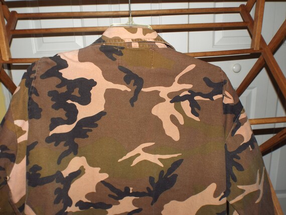 90s Camo Jacket, Unisex Camo Shirt, Hunting Fishi… - image 5