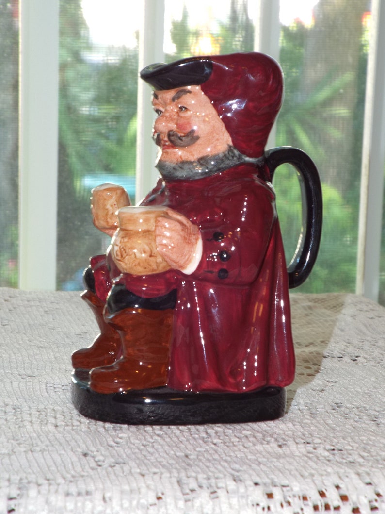 Royal Doulton Figurine Falstaff Toby Jug William Shakespeare by Royal Doulton Collectible Porcelain