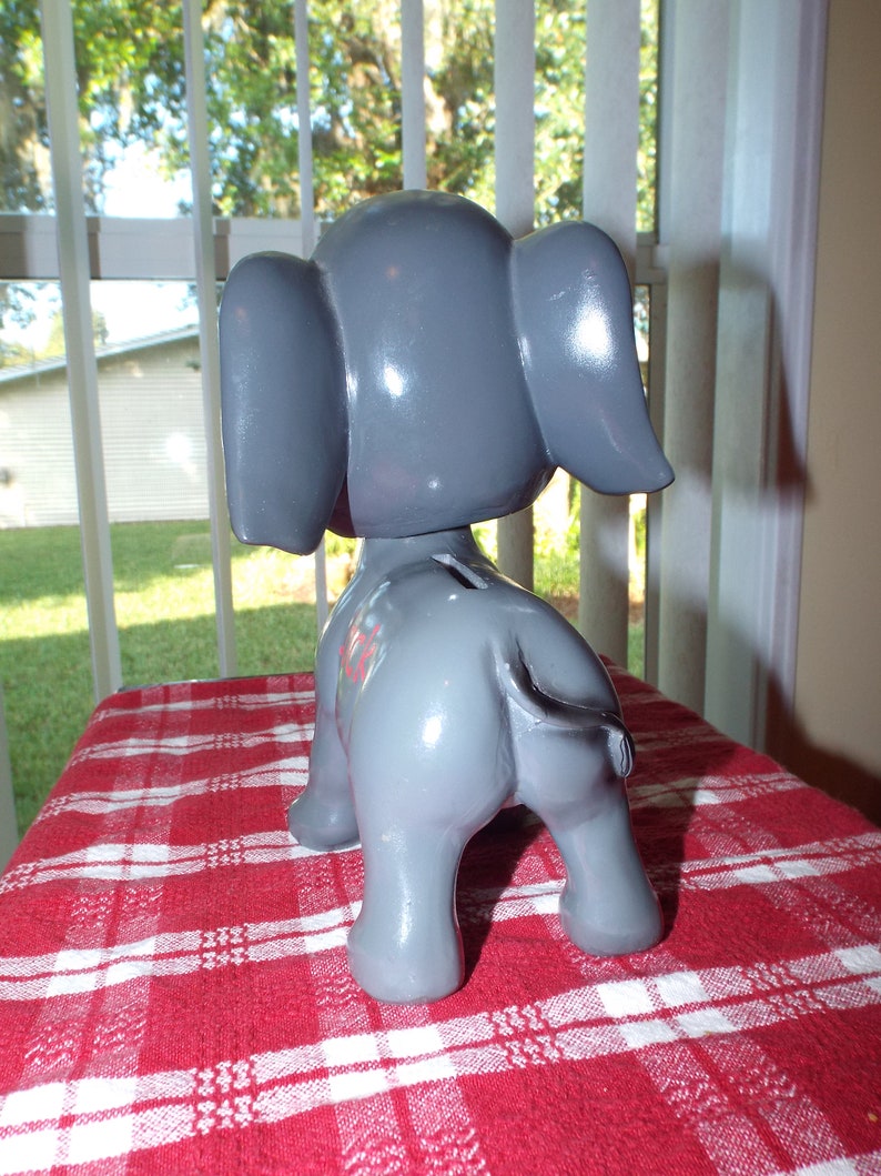 Bobble Head Elephant Bank So Kitschy and Cute Etsy