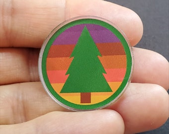 Pine Guard Acrylic Pin - Inspired by The Adventure Zone : Amnesty