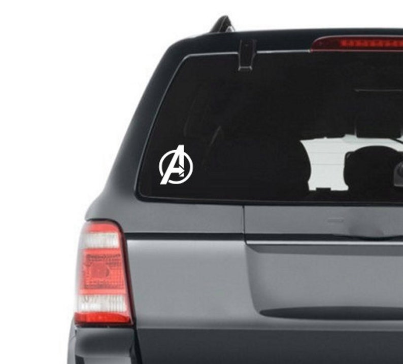 Avengers Logo Vinyl Decal / Sticker Etsy