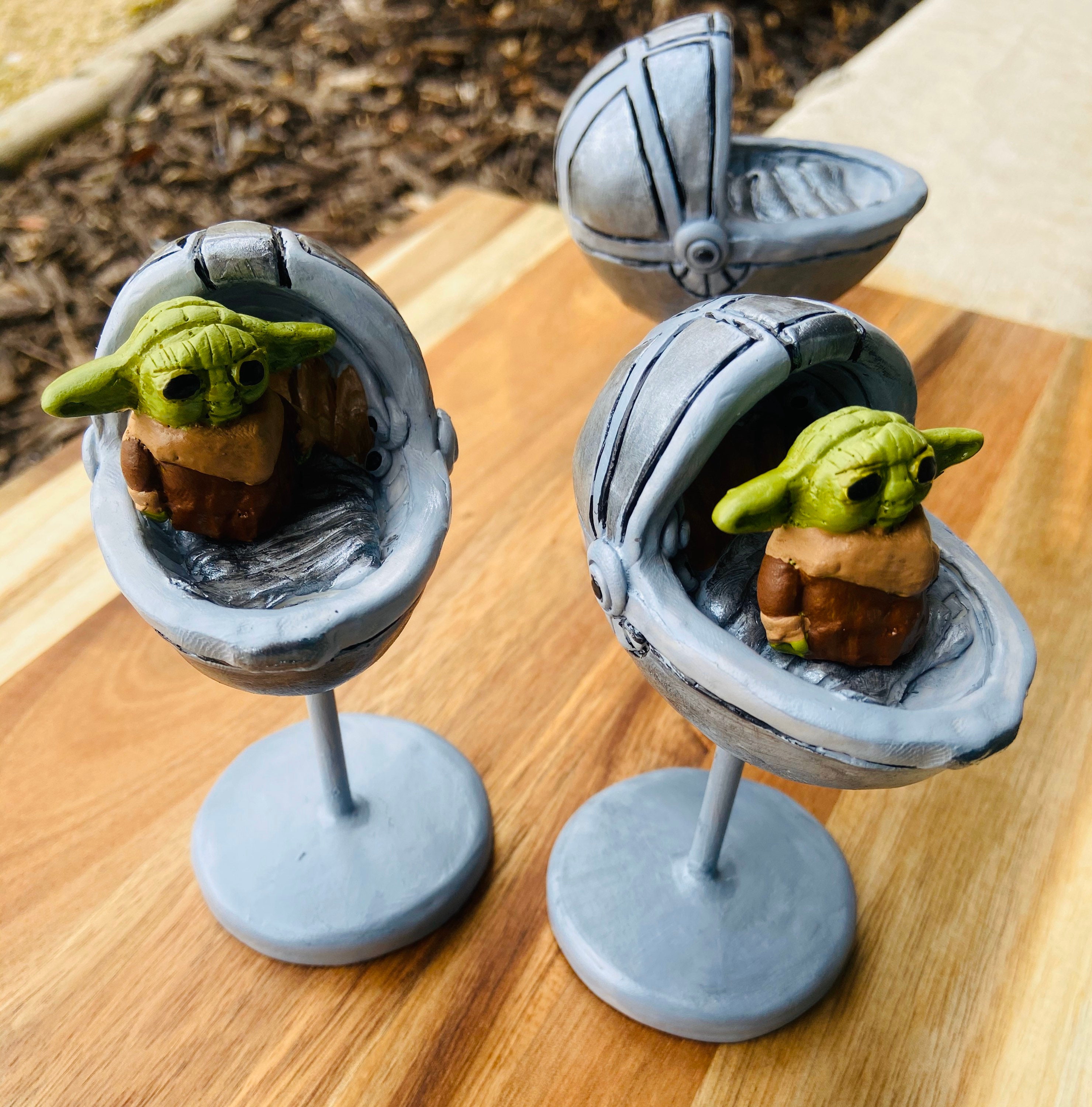 Baby in crib baby Yoda the kid. Finished or DIY option Etsy