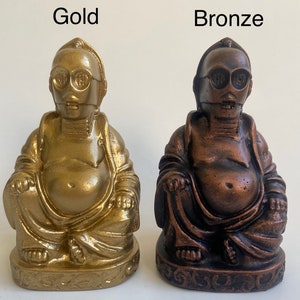 C-3PO Amusing Buddha Sculpture