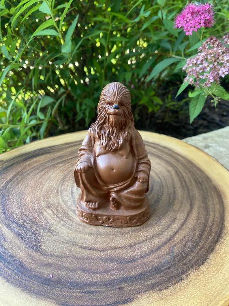 Chewie, Chewbacca Amusing Buddha Sculpture image 1