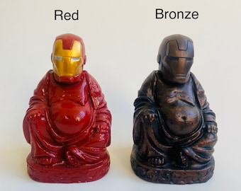 Iron Man Amusing Buddha Sculpture