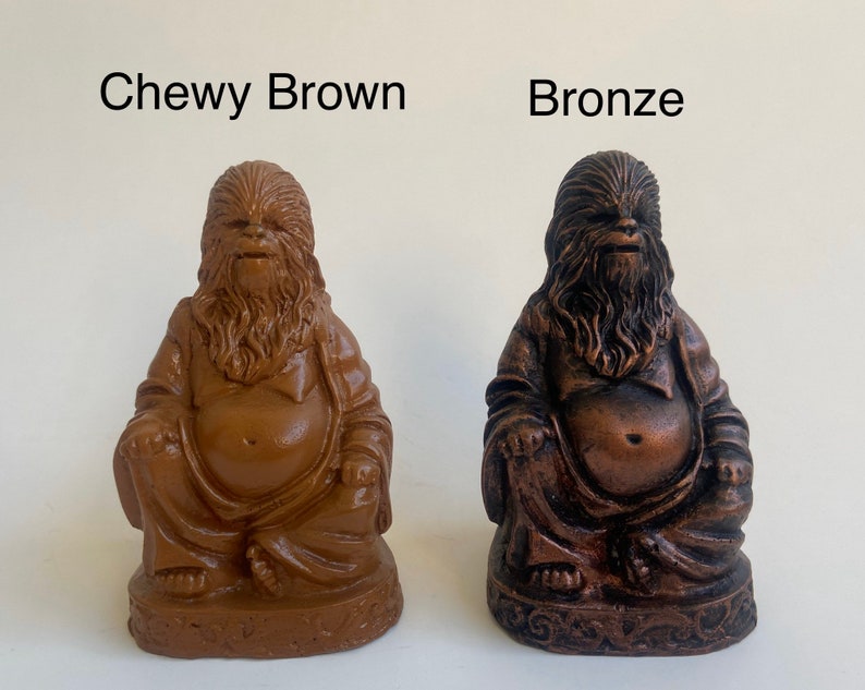 Chewie, Chewbacca Amusing Buddha Sculpture image 2