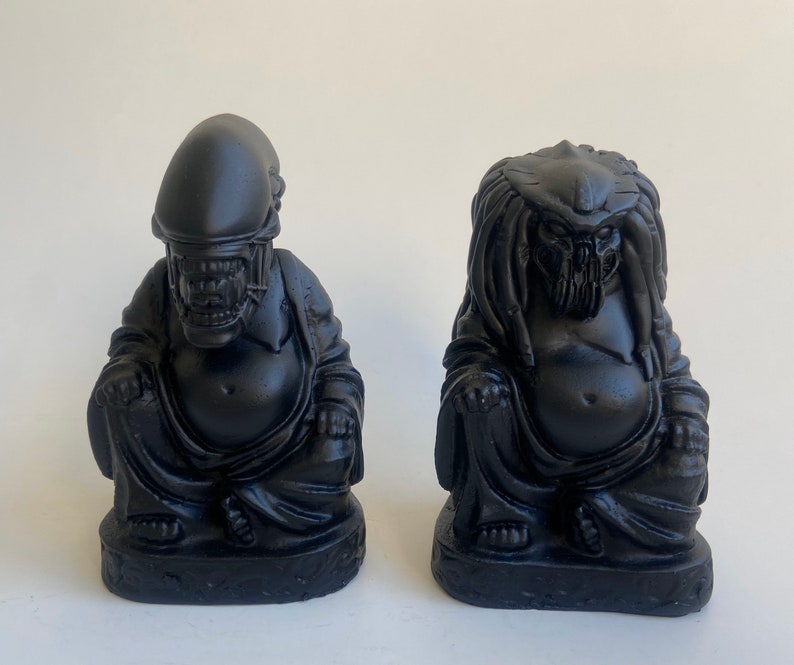 Alien or Predator AVP Amusing Villain Buddhas. image 4