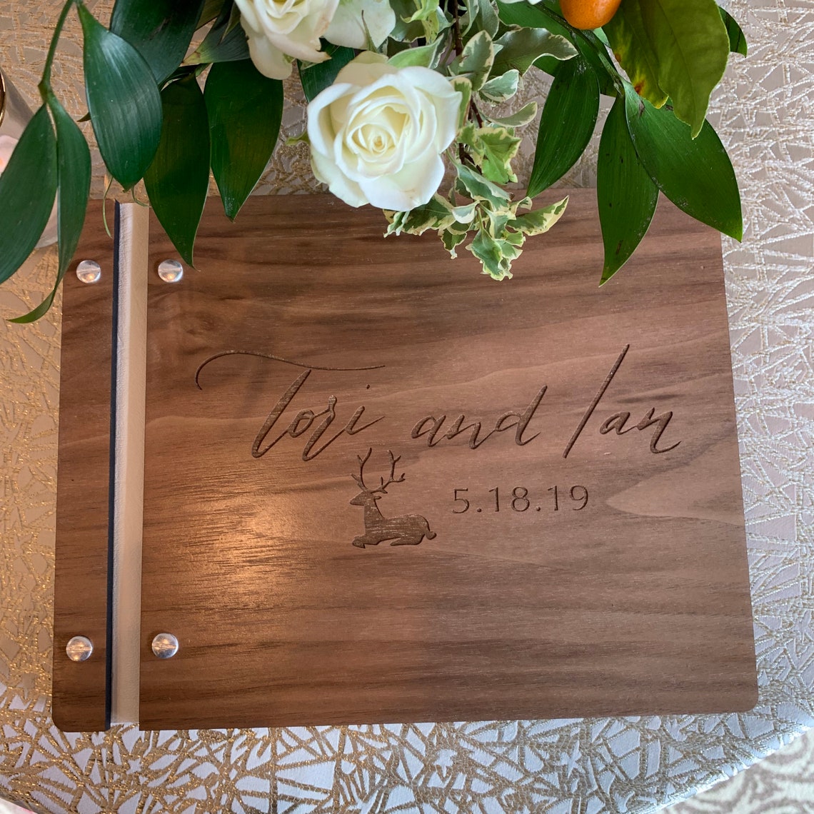 Custom Guest Book Photo Booth Personalized Photo Album Etsy